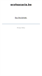 Mobile Screenshot of ecoleacacia.be